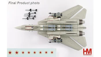 ماکت جنگنده اف 14 تامکت موریک مقیاس 1:72 ساخت شرکت هابی مستر