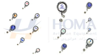 کارت اویز قرقره ای ایرلاین ها | ID Card Holder IC031