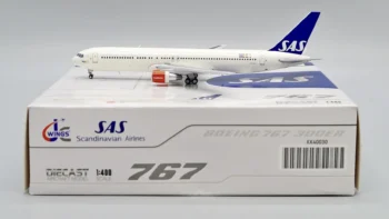 ماکت هواپیما بوئینگ 767 اسکاندیناوی مقیاس 1:400 ساخت شرکت جی سی وینگز