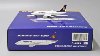 ماکت هواپیما بوئینگ 737 لفتهانزا مقیاس 1:400 ساخت شرکت جی سی وینگز