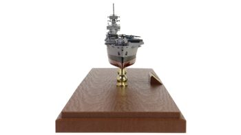 ماکت ناو هواپیمابر اینوینسیبل نیروی دریایی بریتانیا