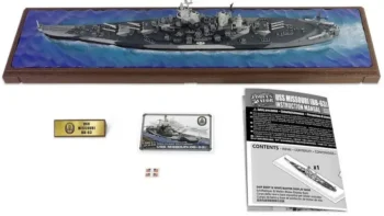 ماکت ناو میسوری نیروی دریایی امریکا