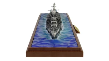 ماکت ناو میسوری نیروی دریایی امریکا